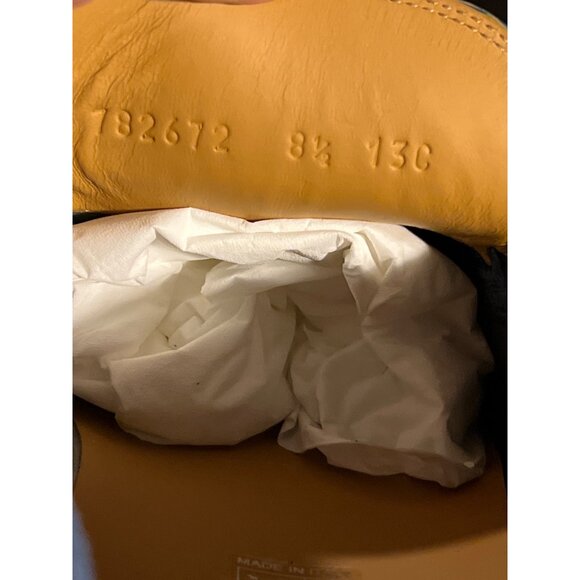 Gucci Kornard Horsebit Loafers Blue Suede Men Shoes Size 8.5